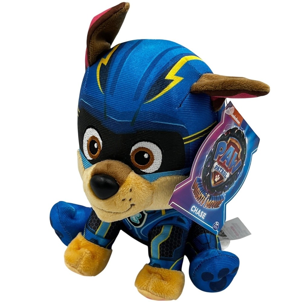 Paw Patrol Chase The Mighty Movie Superhero Plush